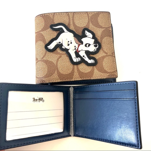 Disney X Coach Dalmatian 3-in-1 Wallet w/ Insert - Picture 2 of 8